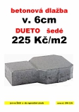  dueto 6cm   šedé