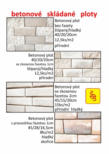betonové ploty