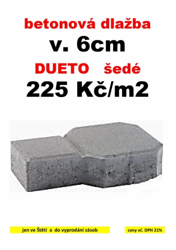 dueto 6cm   šedé