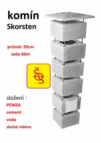 komín skorsten