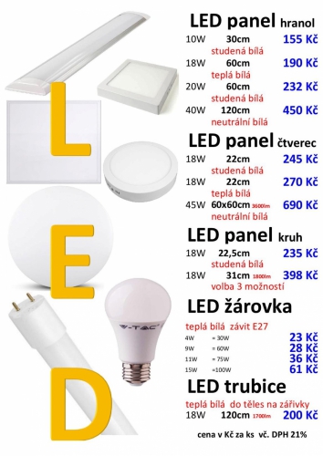 LED světla