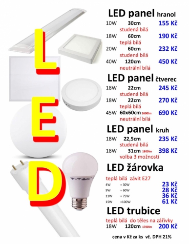 LED světla