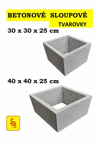 sloupové tvarovky